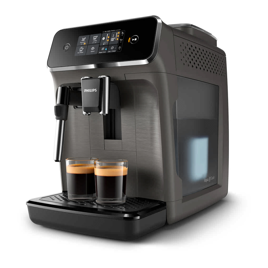 Philips 4000 series fullautomatic espresso machines - AquaClean water  filters 