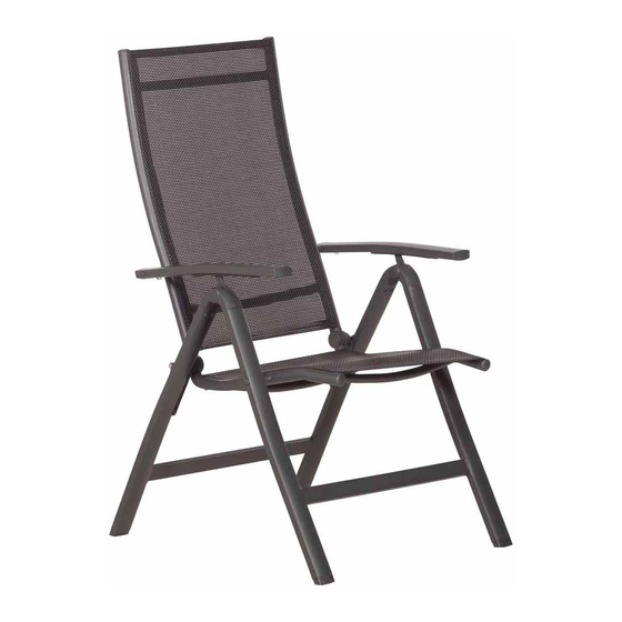 Royalcraft Sorrento Position Chair Assembly Instructions