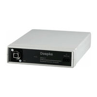 Doepke DRCA 1 Instructions For Use And Technical Information