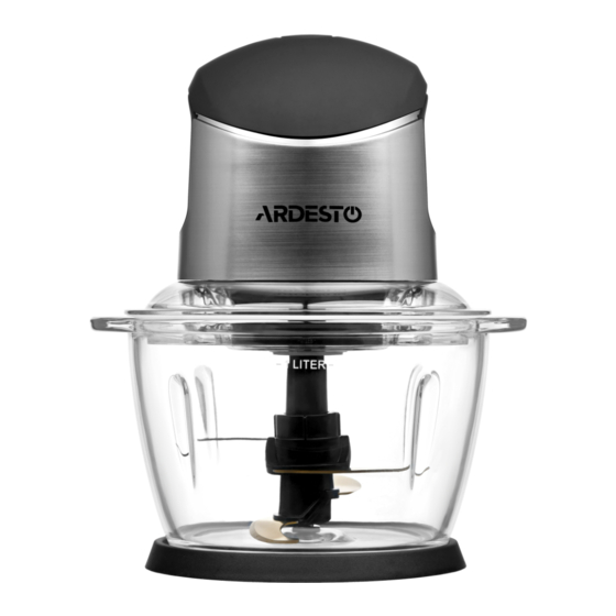 ARDESTO CHK-4001BR Instruction Manual