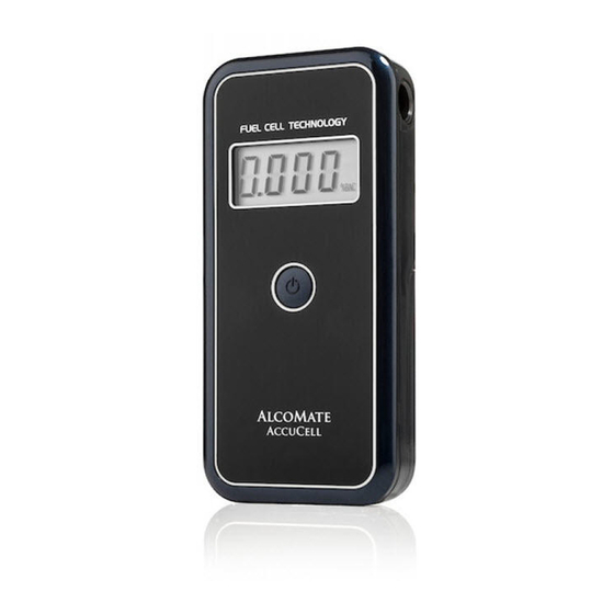 AlcoMate AccuCell AL9000 Operator's Manual