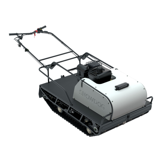 SNOWDOG Twin Track V14 MER Manual