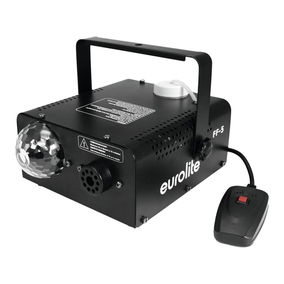 EuroLite Fog Flower LED FF-5 User Manual
