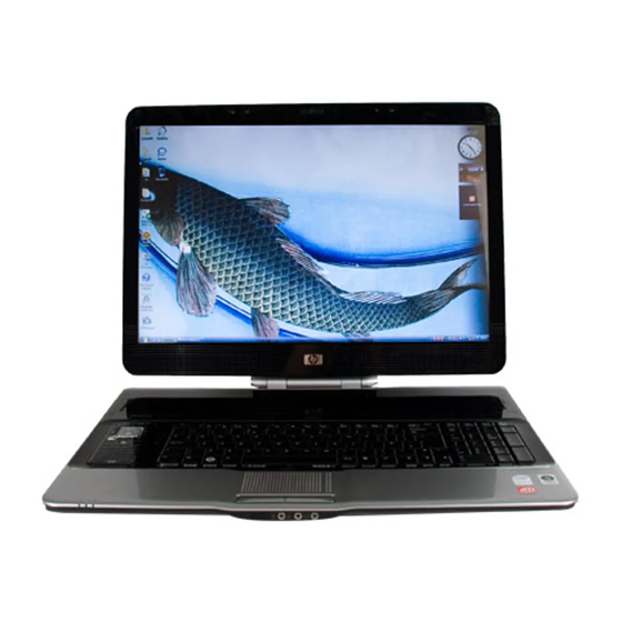 HP Pavilion HDX9000 User Manual