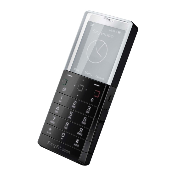 Sony Ericsson Xperia Pureness Manuals
