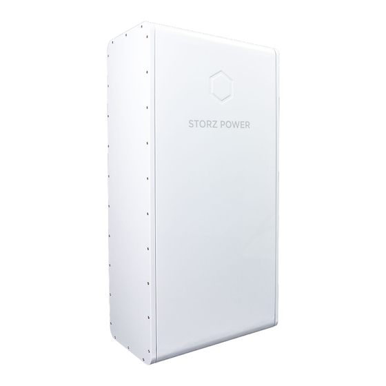 STORZ POWER 10354 Installation Manual