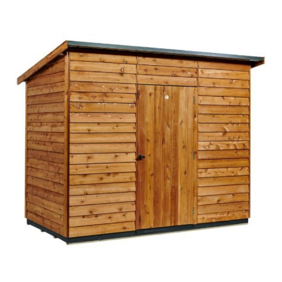 Riverlea CEDAR SHED COVENTRY Instructions Manual