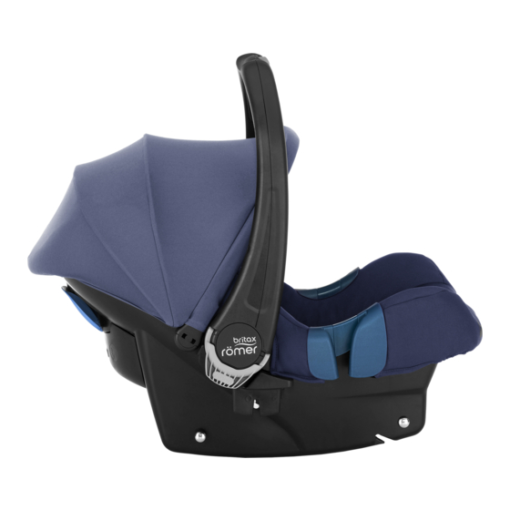 Britax BABY-SAFE PLUS II User Instructions