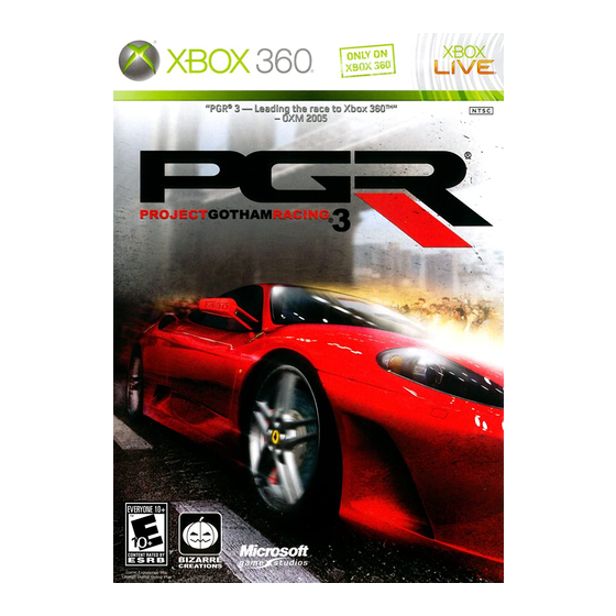 MICROSOFT GAME STUDIOS PROJECT GOTHAM-RACING 3