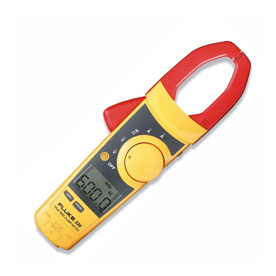 Fluke 336 Instruction Card