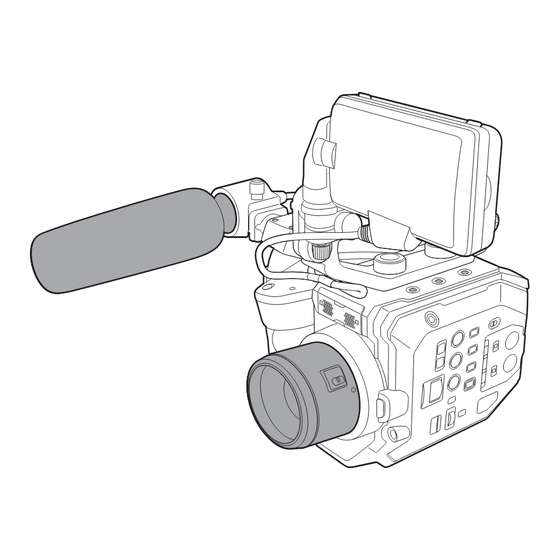 Panasonic AU-EVA1E Operating Instructions Manual