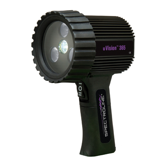 Spectro-UV Spectroline uVision Series Manual