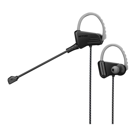 Nitho ECHO ESPORT EARBUD Quick Start Manual