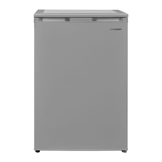 User Manuals: Sharp SJ-UF121M4S-EU Refrigerator Silver