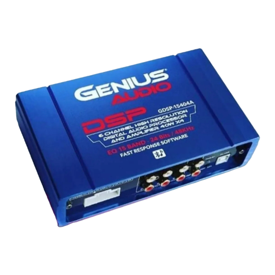 Genius Audio GDSP-15404 User Manual