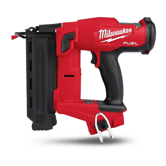 Milwaukee Fuel M18FN18GS-0C Operator's Manual