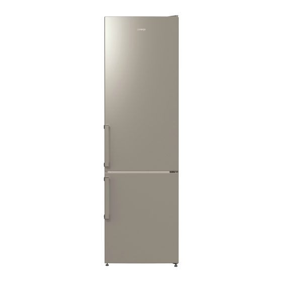 Gorenje NRK6201GHX Instructions For Use Manual