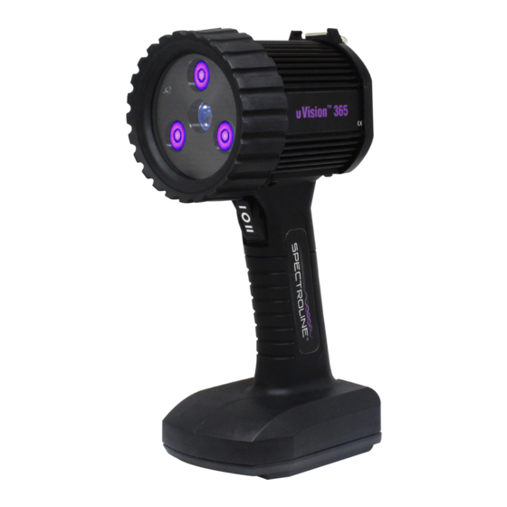 Spectro-UV SPECTROLINE uVision Series Manual