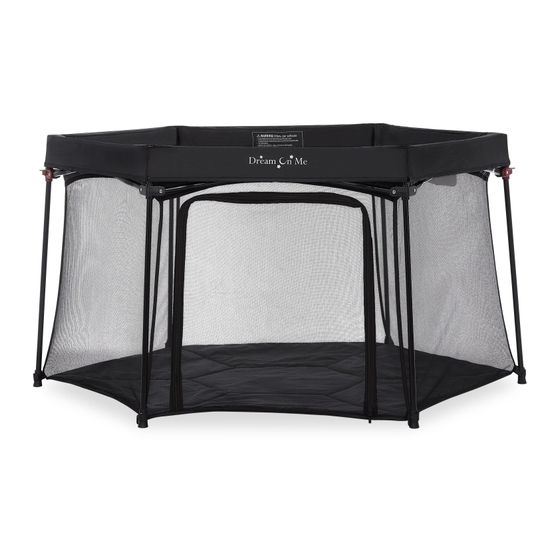 Dream On Me ONYX PLAYPEN Owner's Manual