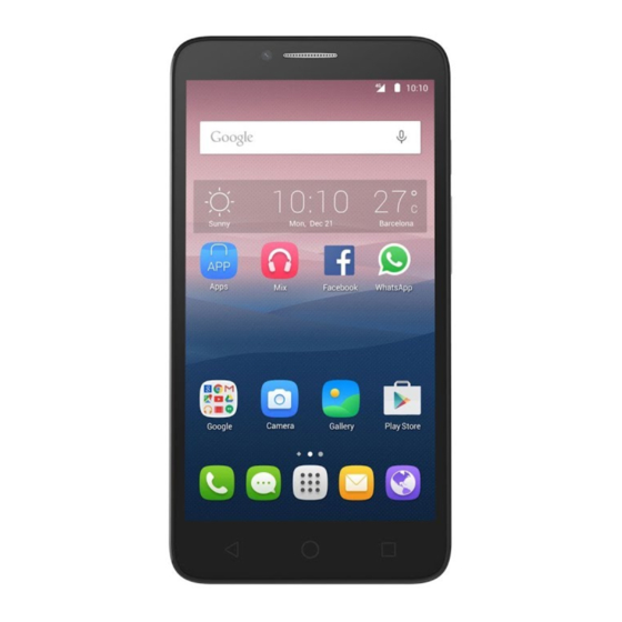 Alcatel 5054X Quick Start Manual