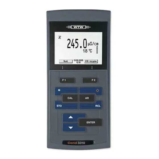Xylem WTW Cond 3310 Operating Manual