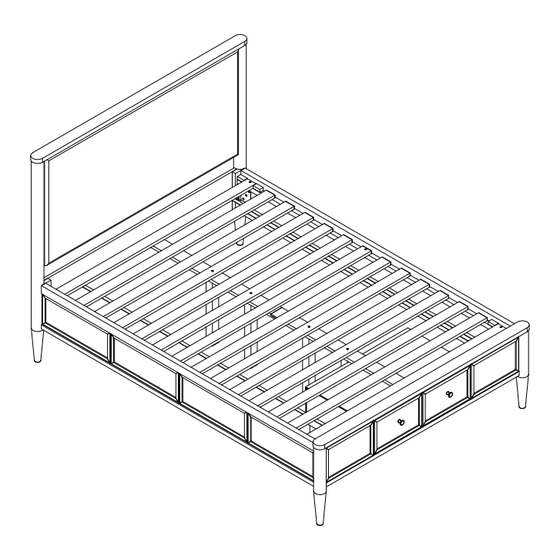 Living Spaces AUSTEN 342658 Assembly Instructions