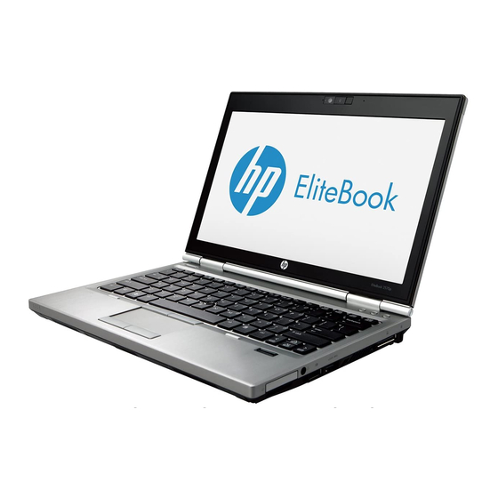 HP EliteBook 2570p Maintenance And Service Manual