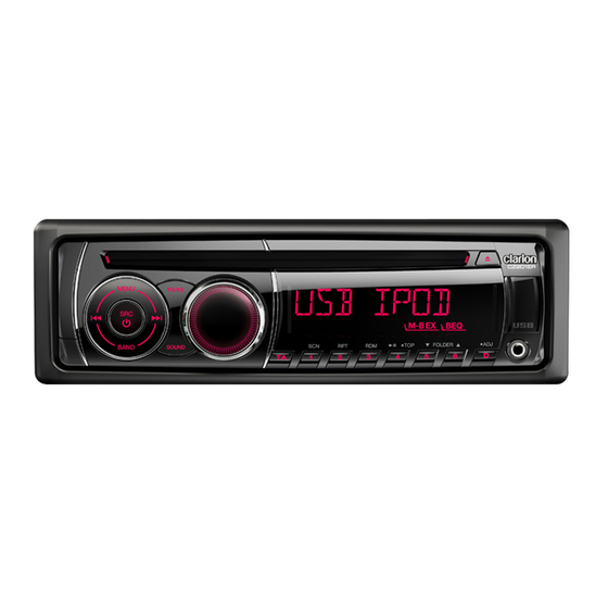 Clarion CZ201E Owner's Manual & Installation Manual
