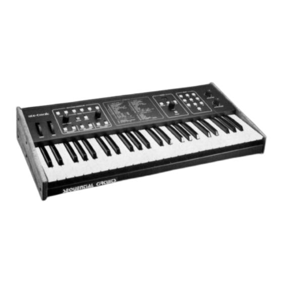 Sequential Six-Trak Operation Manual