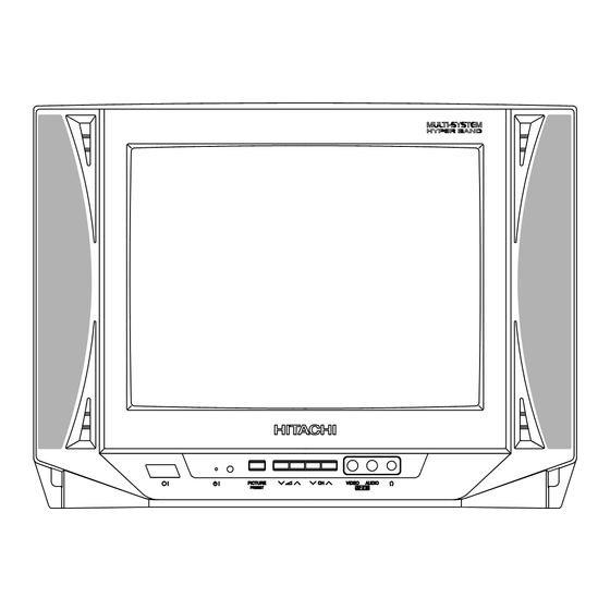 Hitachi C14-RF60 Manuals