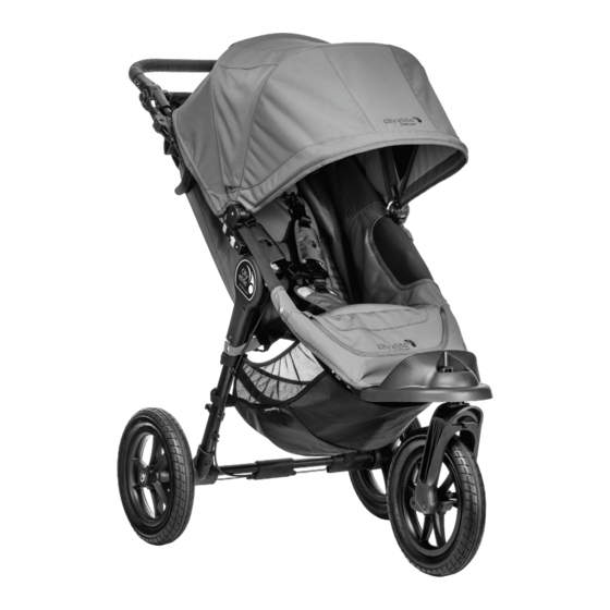 Baby Jogger CITY ELITE Assembly Instructions Manual