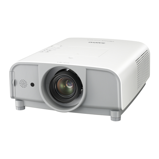 Sanyo PLC-XT21L LCD Projector Manuals