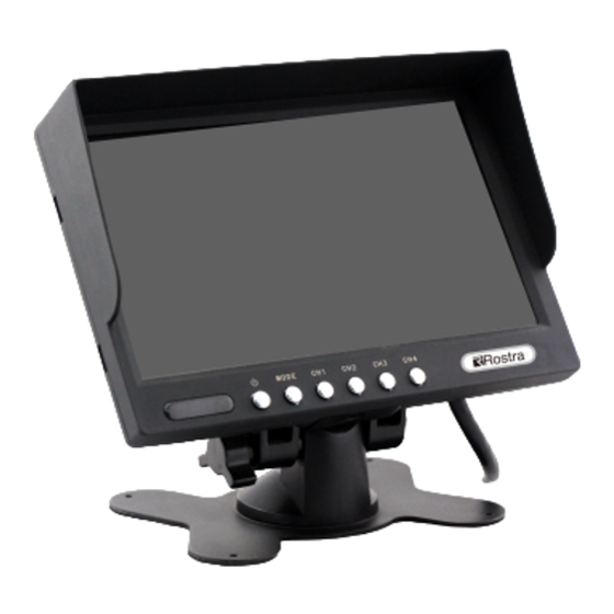 Rostra 250-8222 Quick Start Manual