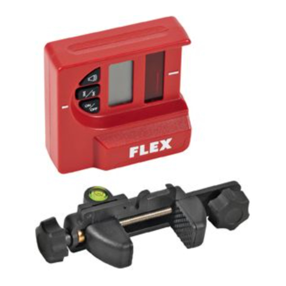 Flex LR 1 Laser Level Manuals