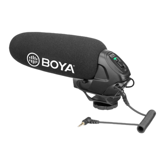 Boya BY-BM3030 User Manual