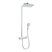 Hans Grohe Raindance Select Showerpipe 27286400 Instructions For Use/Assembly Instructions