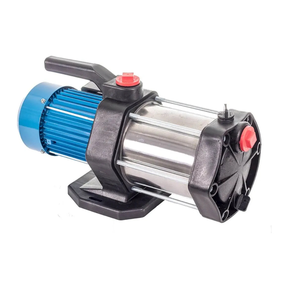 pumpa BLUE LINE PJM800X-G Translation Of The Original Instruction Manual