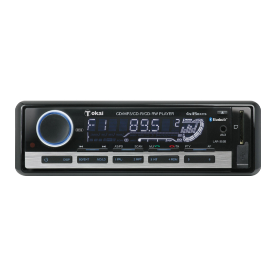 User Manuals: Tokai LAR-352 B In-Car Receiver