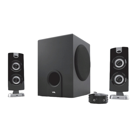 Cyber Acoustics CA-3602FFP Owner's Manual