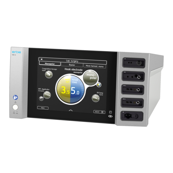 Erbe VIO 3 Service Manual