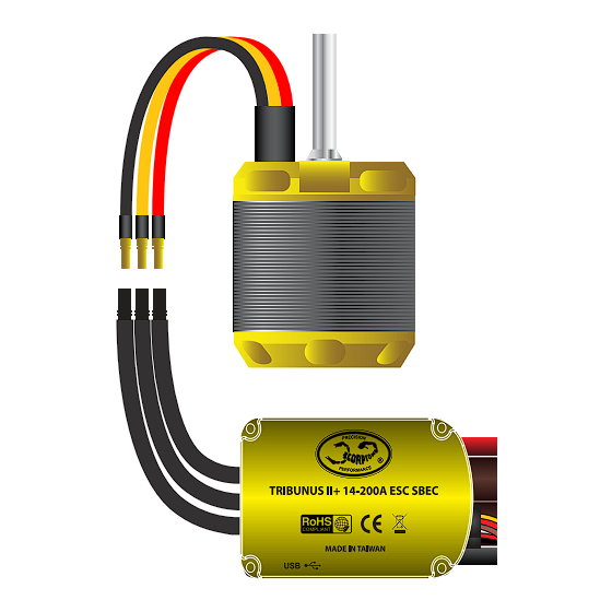 SCORPION Tribunus II+ 14-200A ESC SBEC User Manual