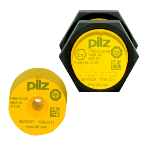 Pilz PSEN 2.2p-24 Operating Manual