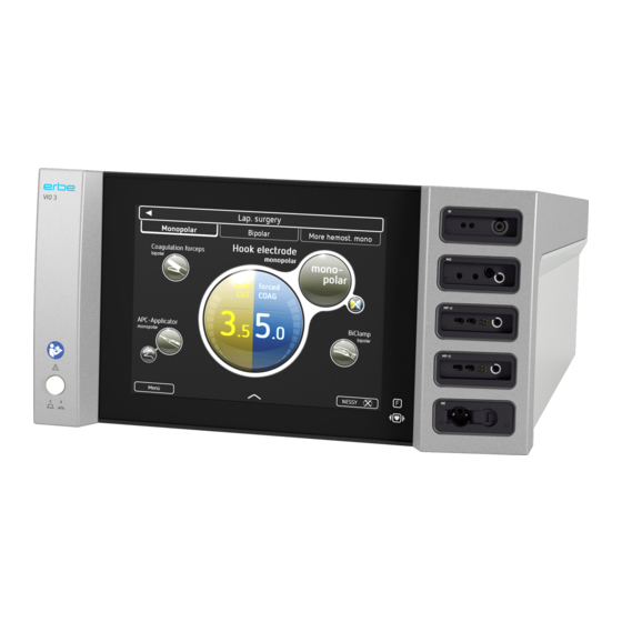 Erbe VIO 3 Service Manual