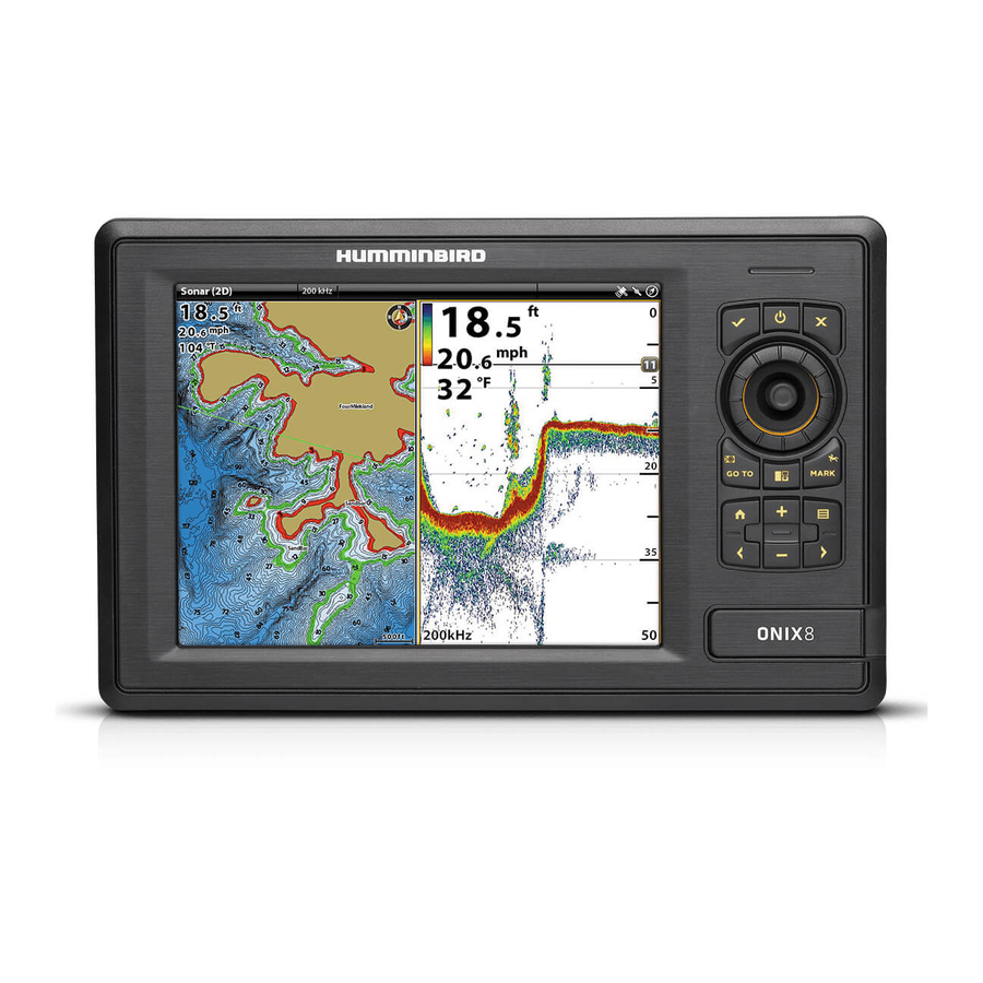 Humminbird ONIX10 Installation Manual