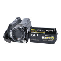 Sony Handycam HDR-SR12 Operating Manual