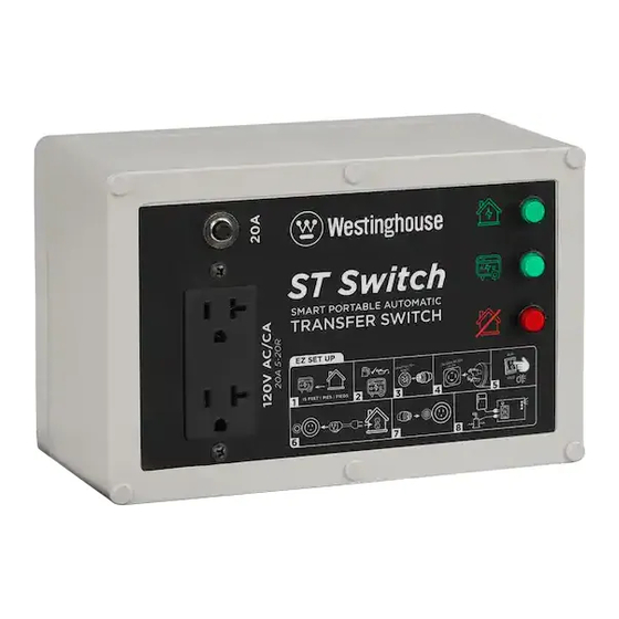 Westinghouse ST SWITCH SPATS1 User Manual