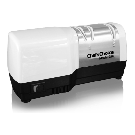 Chef's Choice HYBRID 220 Instructions Manual