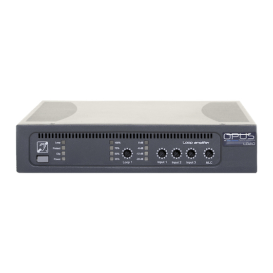Opus Technologies LD Series Installation And User Manual