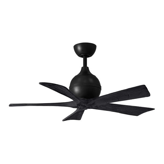 Atlas fan company Irene Instructions Manual