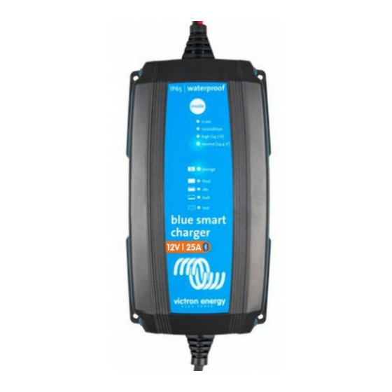 Victron energy Blue Smart IP65 Charger 12/4 Manual